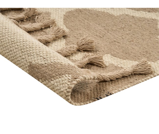 Beliani Entrelaçado ORENCIK 160x230 Bege