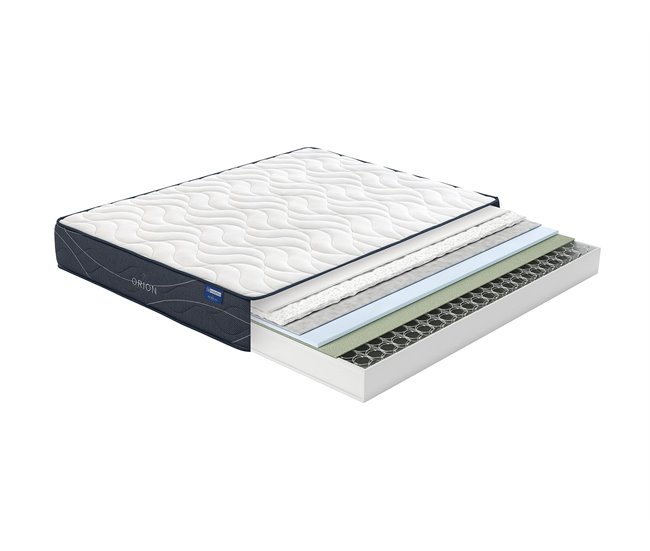 Colchão de mola contínua multielástic ORION MOLAFLEX 