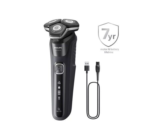 Aparador de Cabelo-Máquina de Barbear S5898/25 Preto