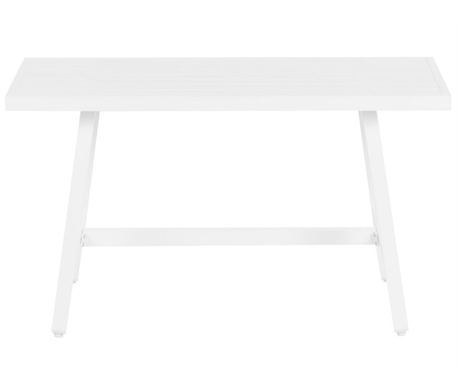 Beliani Mesa de refeição FRATTE Branco