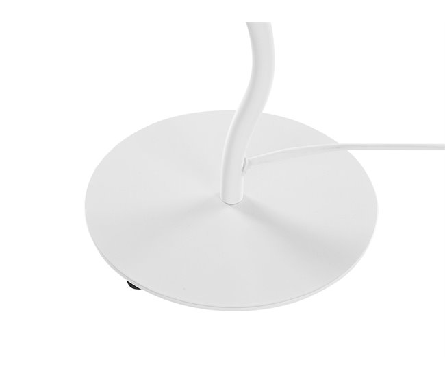 Beliani Candeeiro de mesa ALWERO Branco