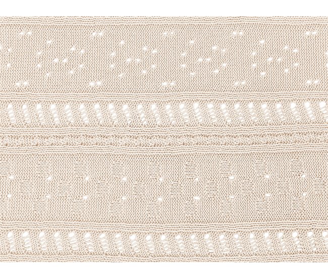 Beliani Cobertor DAULET Creme
