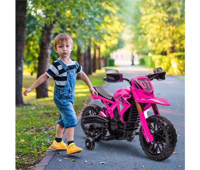 Mota Elétrica para Crianças Plástico e Metal AIYAPLAY Rosa