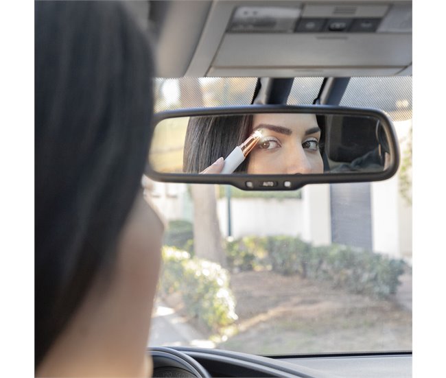 Depiladora de Precisão com LED para Pelo Facial 121631 Branco