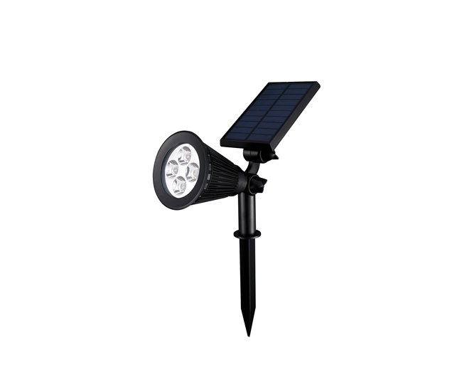 Foco solar CORVUS marca ARTECONFORT Preto