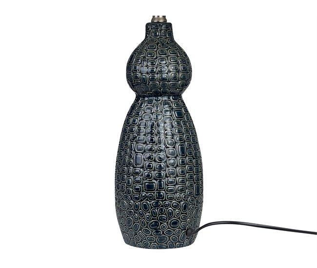 Beliani Candeeiro de mesa MATINA Azul