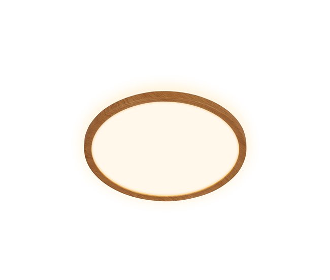 Plafon TAVA WOOD DOWNLIGHT 1 LED marca BRILONER Madeira