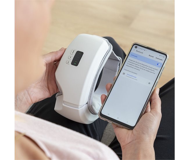 Aparelho de Massagem Ocular com Compressão de Ar 4 em 1 EYESKY Branco
