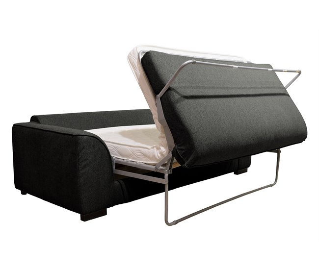 Sofá cama com abertura italiana SAGA Preto