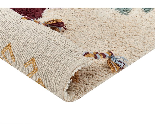 Beliani Pelos curtos DUZCE 160x230 Bege