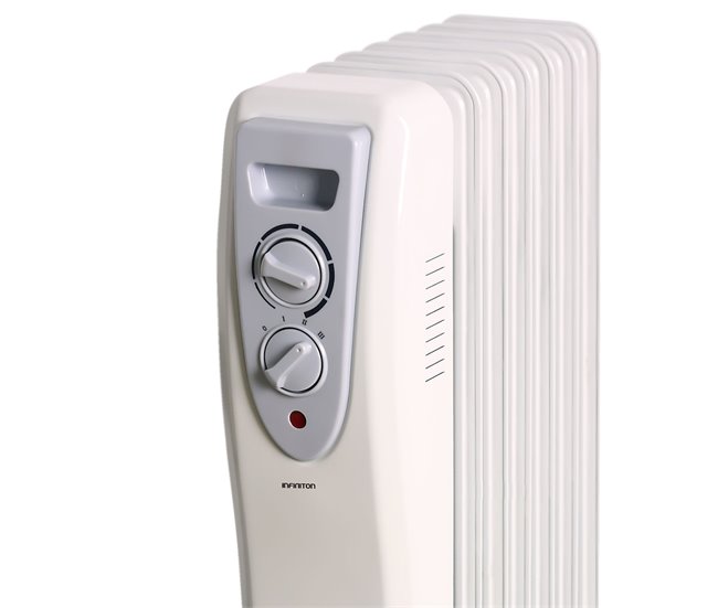 Radiador a óleo Infiniton HOR-1500 7E - 1500W Branco/cinza