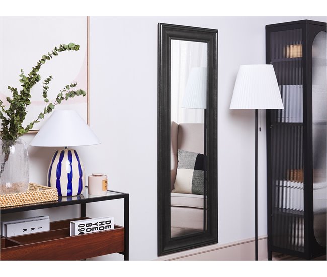 Beliani Espelho LUNEL 51x3 Branco