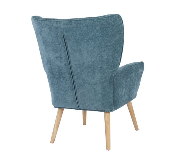 Cadeirão decorativo TYRA Azul