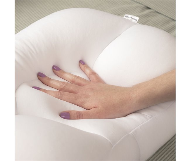 Almofada Nuvem 3D Antirrugas Branco