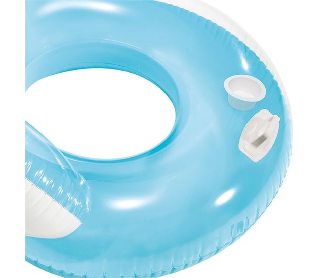 Colchão insuflável INTEX duplo Azul