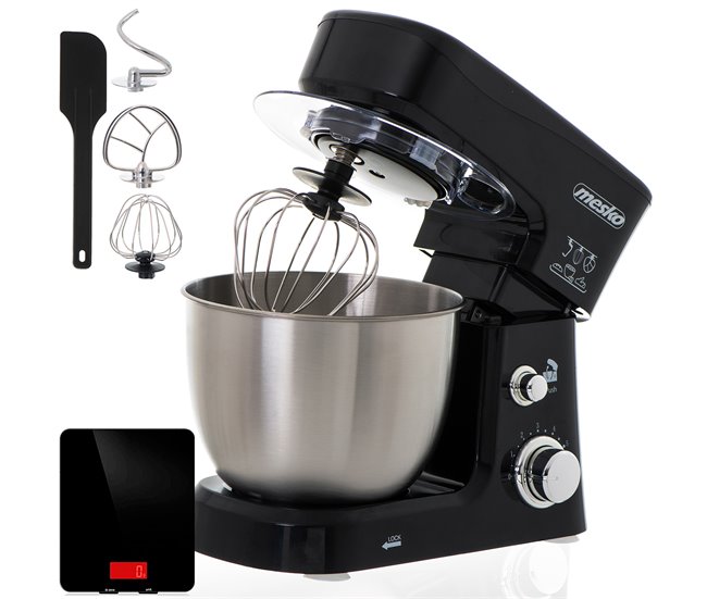 Batedeira com Taça Mesko MS4217B Preto