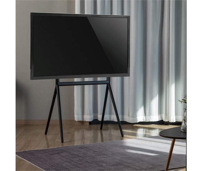 Suporte de chão Vega para TV até 70" máx. 40 kg [pro.tec] Preto