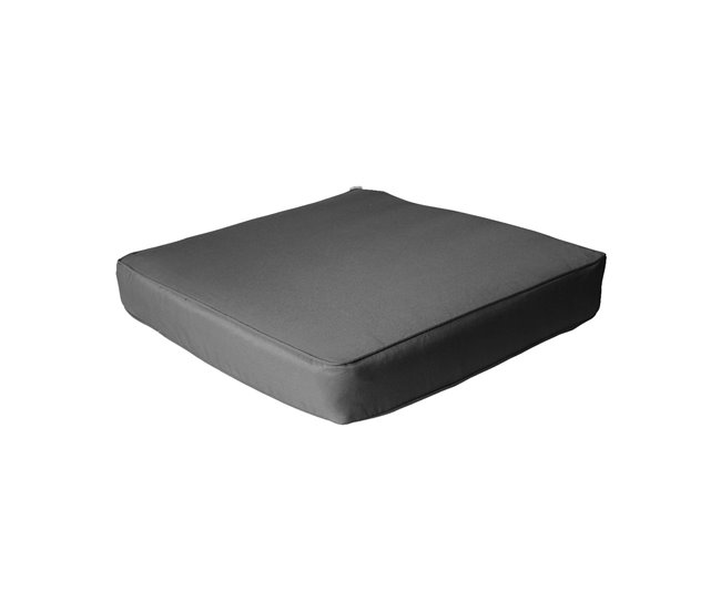 Conjunto de capas de almofadas para mobiliário de jardim Napoli - Cinza Escuro