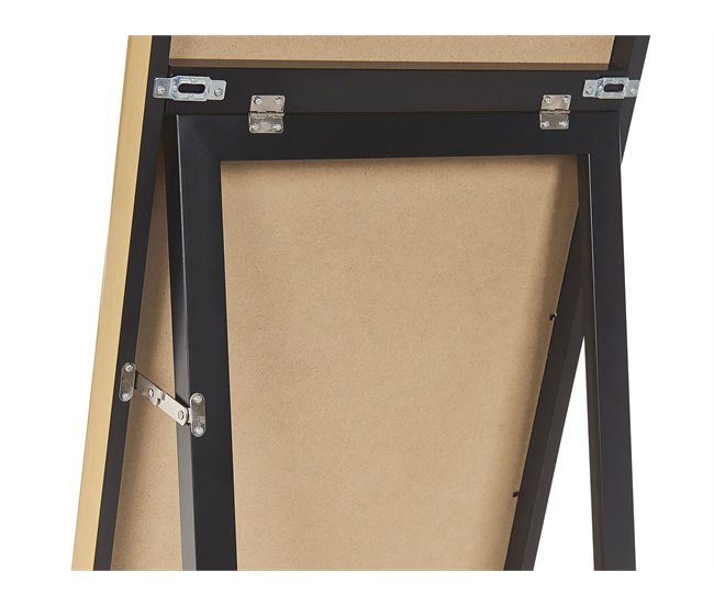 Beliani Espelho de pé TORCY 40x2 Dourado