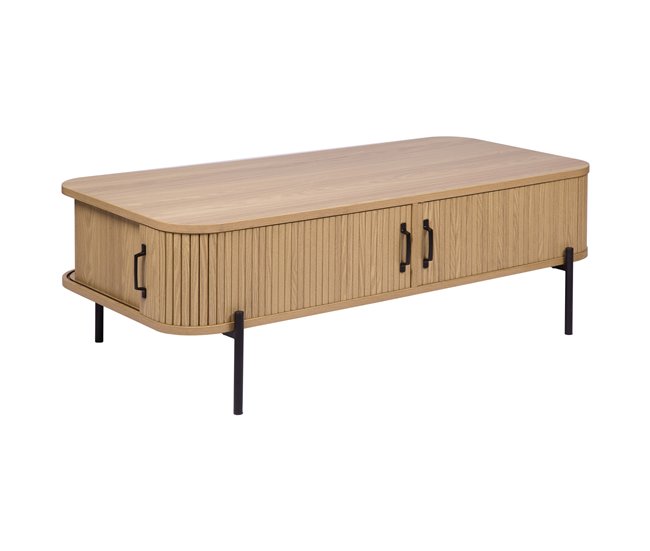 Mesa de centro ANNE cor madeira Carvalho