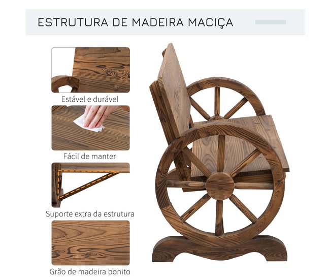Banco de Exterior Castanho