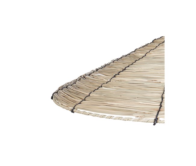 Beliani Candeeiro de tecto LUAGAN Natural