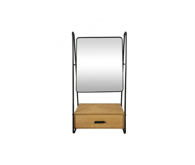 Espelho mesa decorativo HENRY 38x19x72cm Castanho