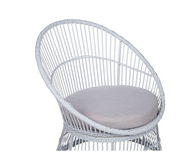 Beliani Conjunto bistrô MESYNA Branco