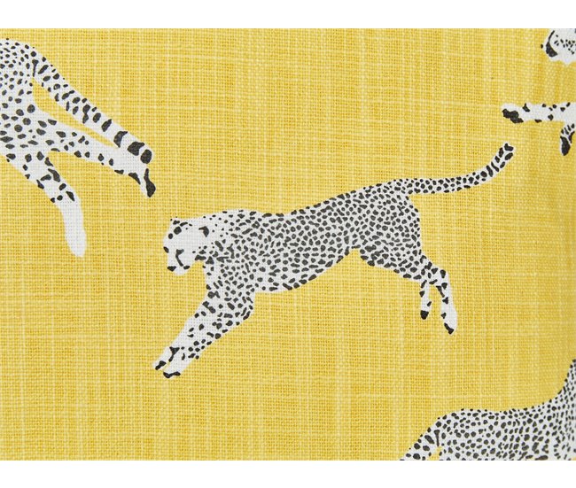 Beliani Almofada decorativa ARALES 45x45 Amarelo