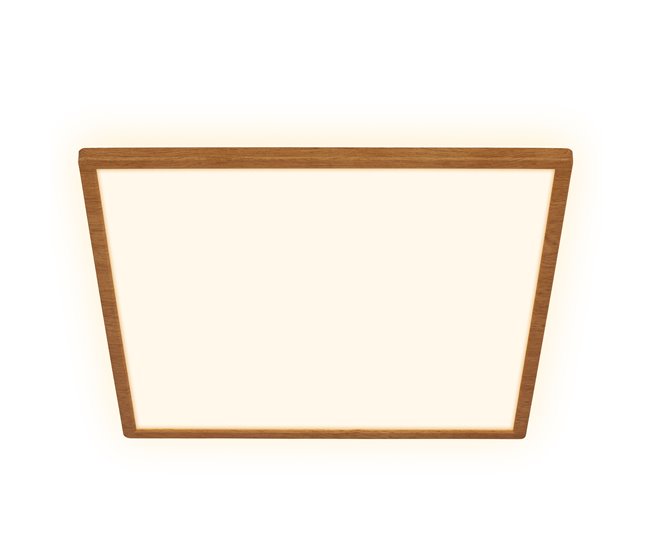 Plafon TAVA WOOD PANEL 1 LED marca BRILONER Madeira