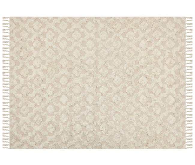 Beliani Pelos curtos AKSARAY 160x230 Bege