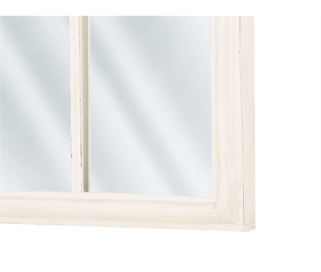 Beliani Espelho TRELLY 62x5 Branco