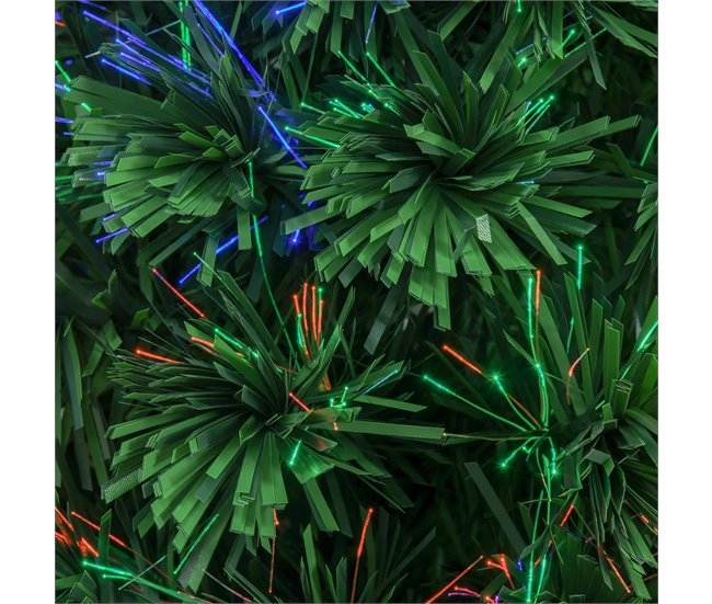 Árvore de Natal PVC e Metal HOMCOM, casa - natal Verde
