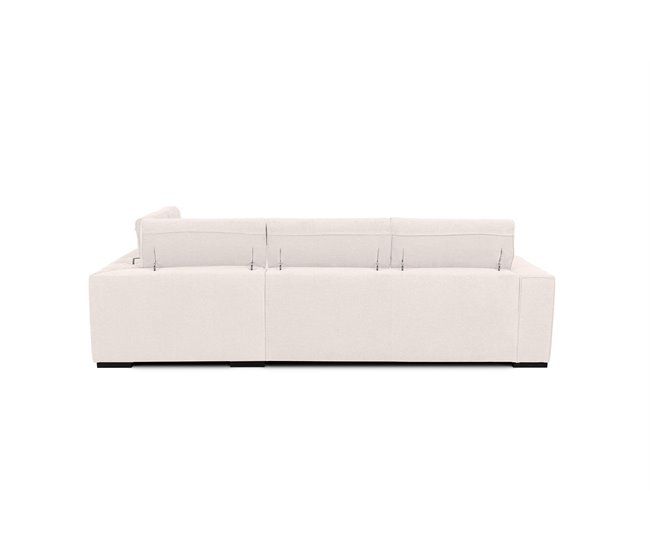 Sofá de canto com cama MACK Bege