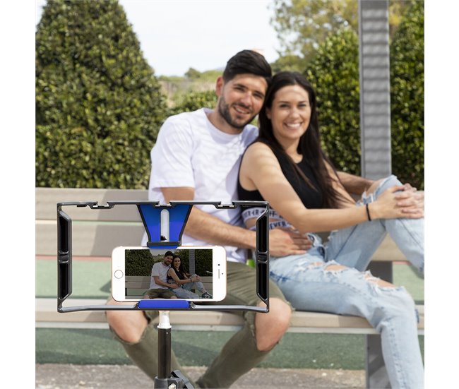 Suporte para Smartphone com Estabilizador Manual STAFECT Preto