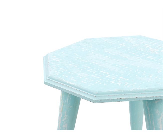 Beliani Conjunto de mesas KANRI Azul Claro
