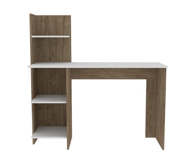 Mesa de escrita Vilna 120, com estante Multicor