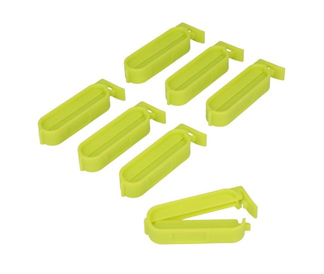 Molas para Fechar Sacos Verde