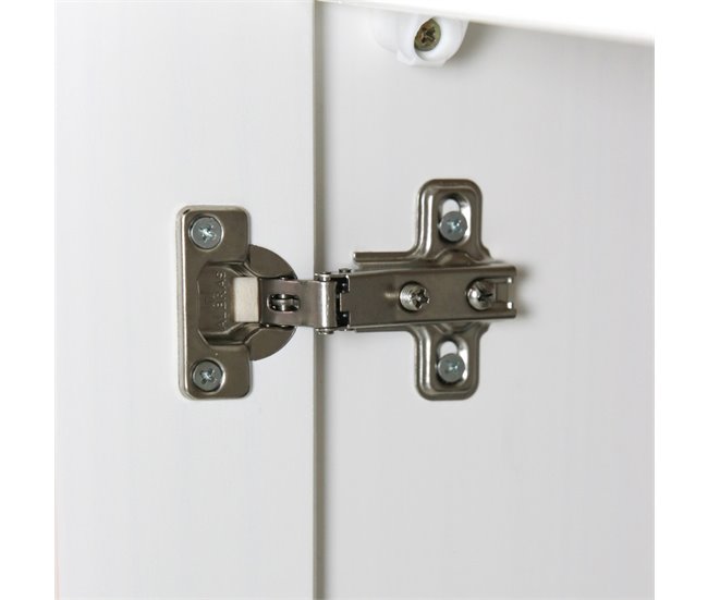 Aparador com 2 portas e 2 gavetas Branco