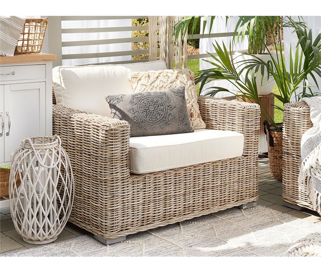 Beliani Sillón ARDEA Natural
