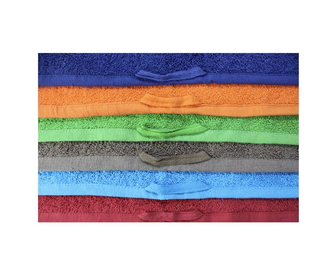  Acomoda Textil - 6 panos de cozinha 100% algodão 500gr/m² Multicor