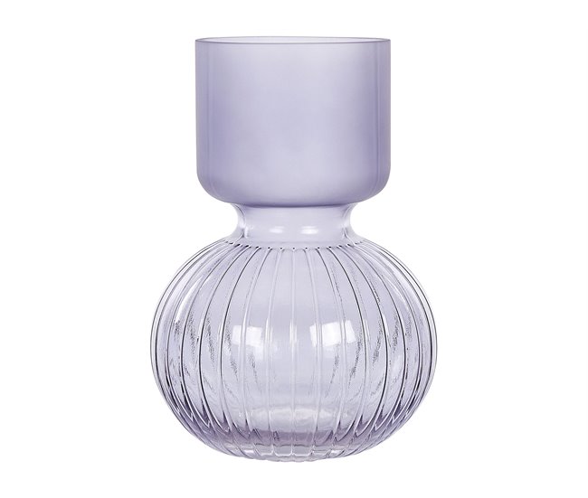Beliani Jarro de flores THETIDIO Lavanda