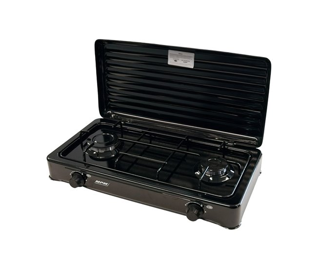 Fogão a Gás Portátil MPM KN-02/1KB Preto