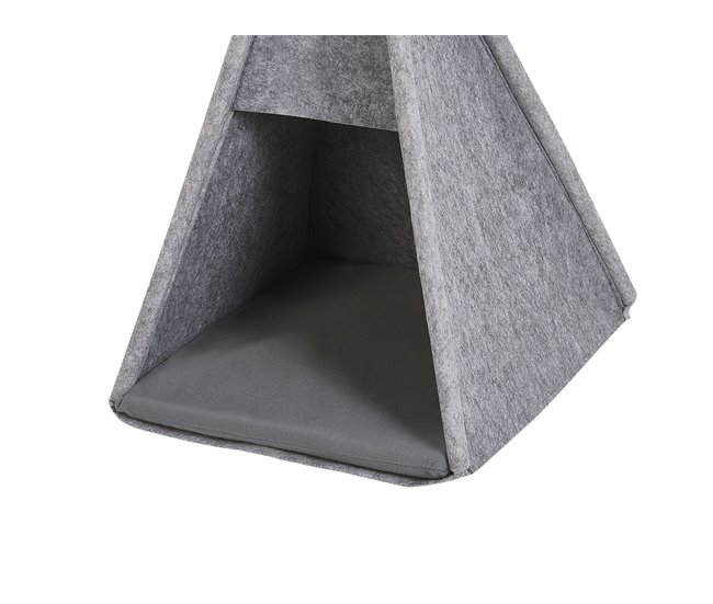 Beliani Cama para animais de estimação ULUBEY Cinza Claro