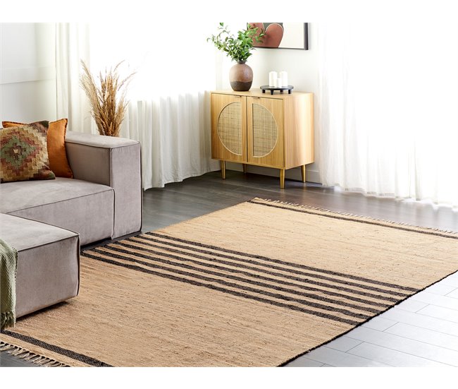 Beliani Entrelaçado ERICEK 200x300 Bege