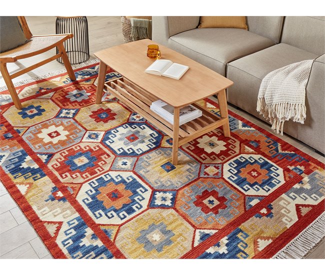 Beliani Vintage LUSARAT 160x230 Multicor