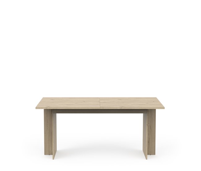 Mesa de jantar extensível 160cm CLAP Carvalho