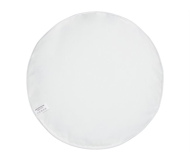 Beliani Almofada de jardim TORRETTA 40x40 Creme