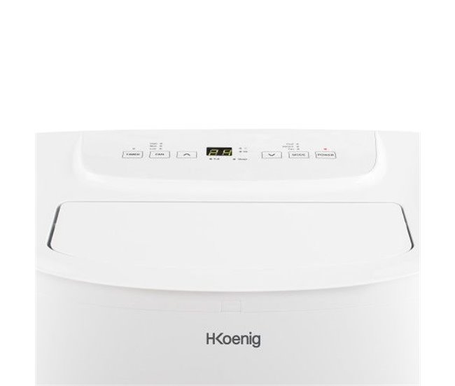 Ar condicionado portátil reversível Kol6812 H.koenig Branco/cinza