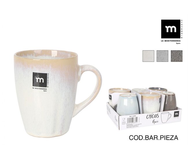 Caneca CAICOS 330cc cores sortidas Multicor